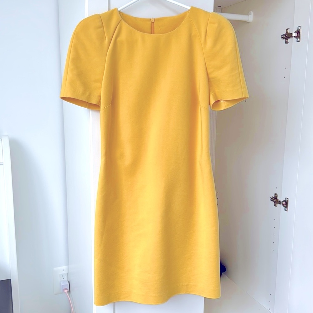 Zara Mustard Short Dress